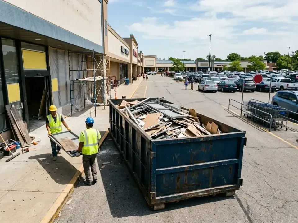 retail-store-renovation-debris-003 — frequently asked questions, Roll-off Dumpster Rentals in Glendale, WI